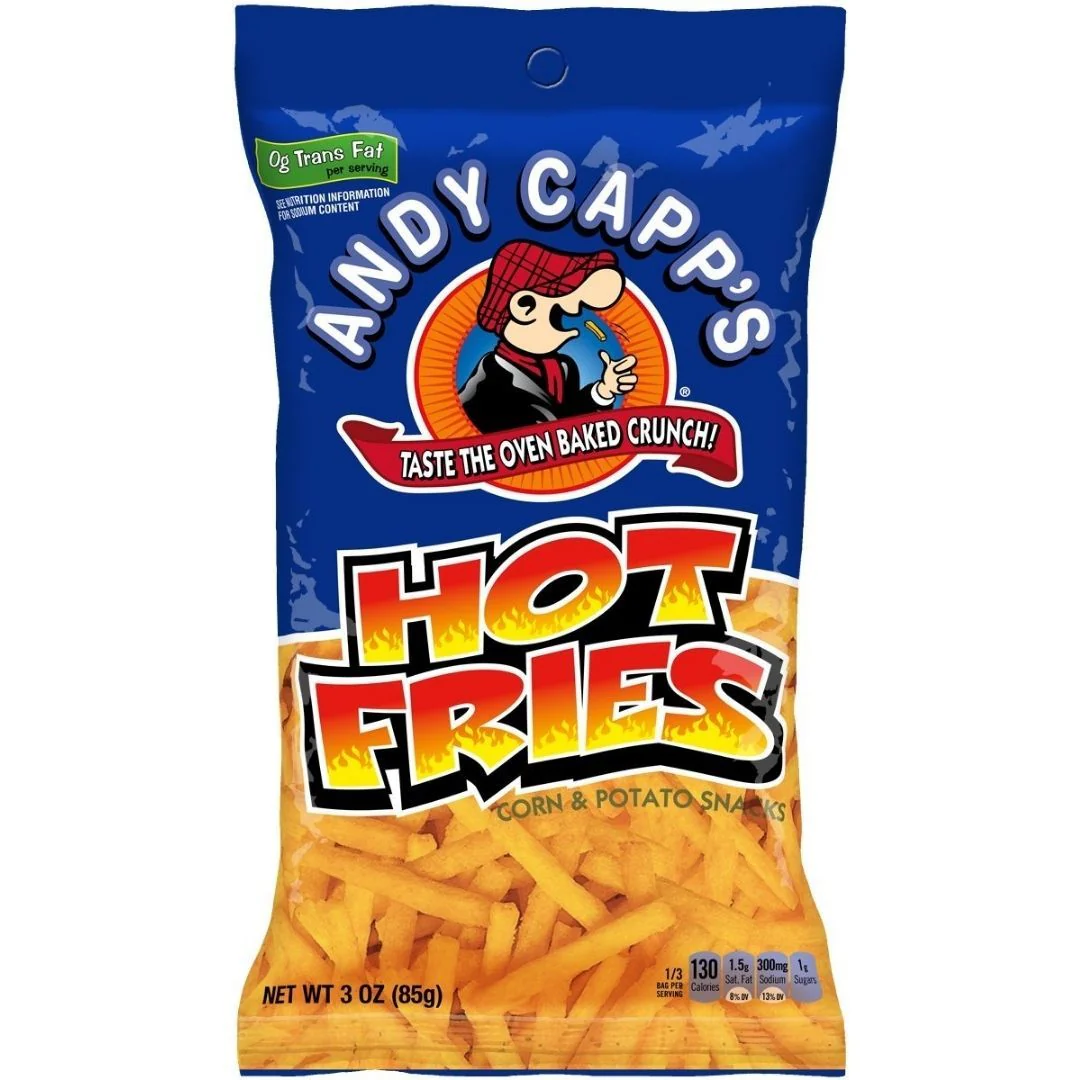 Andy Capp's Hot Fries Big Pack, patatine al peperoncino nel formato maxi da 85g