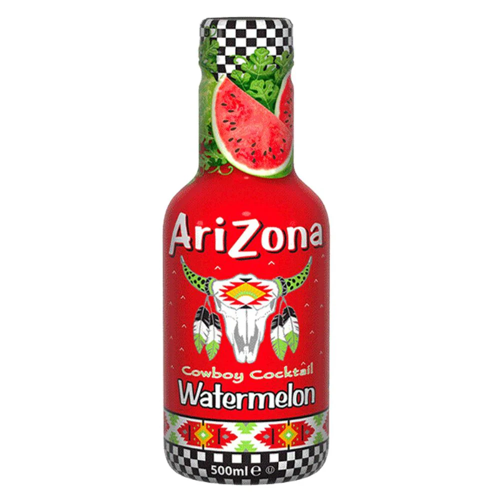 Arizona Cowboy Cocktail Watermelon, bevanda all'anguria da 500ml