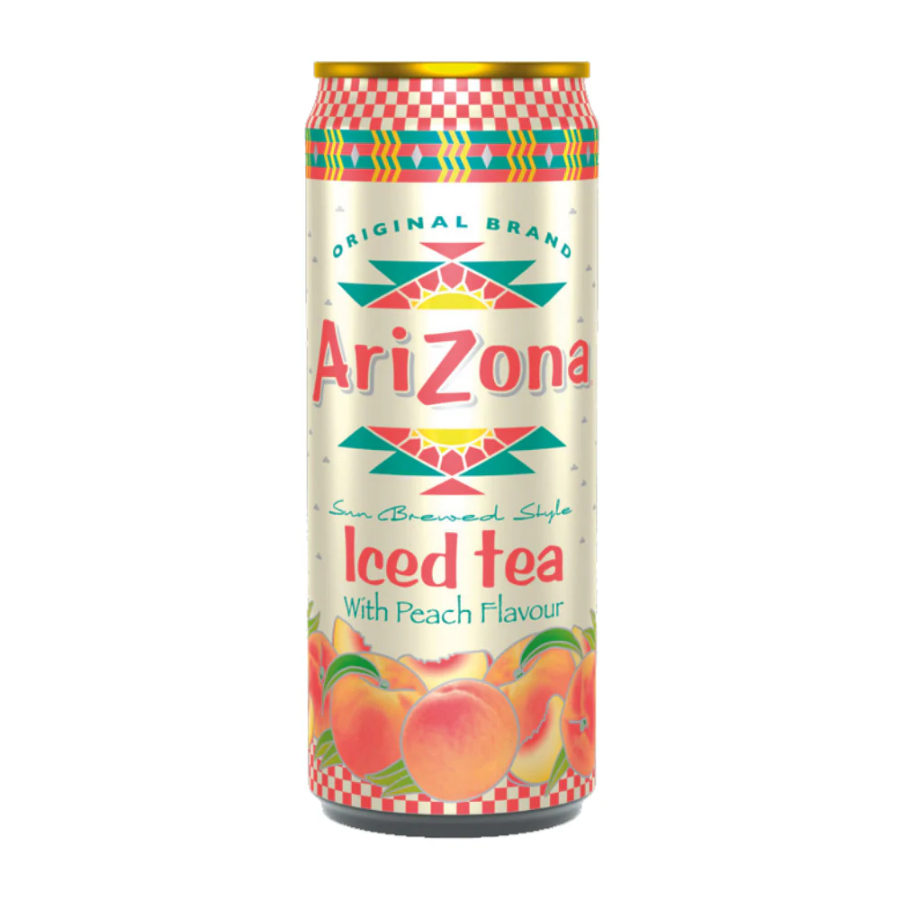 Arizona Iced Tea Pesca, tè alla pesca da 330 ml
