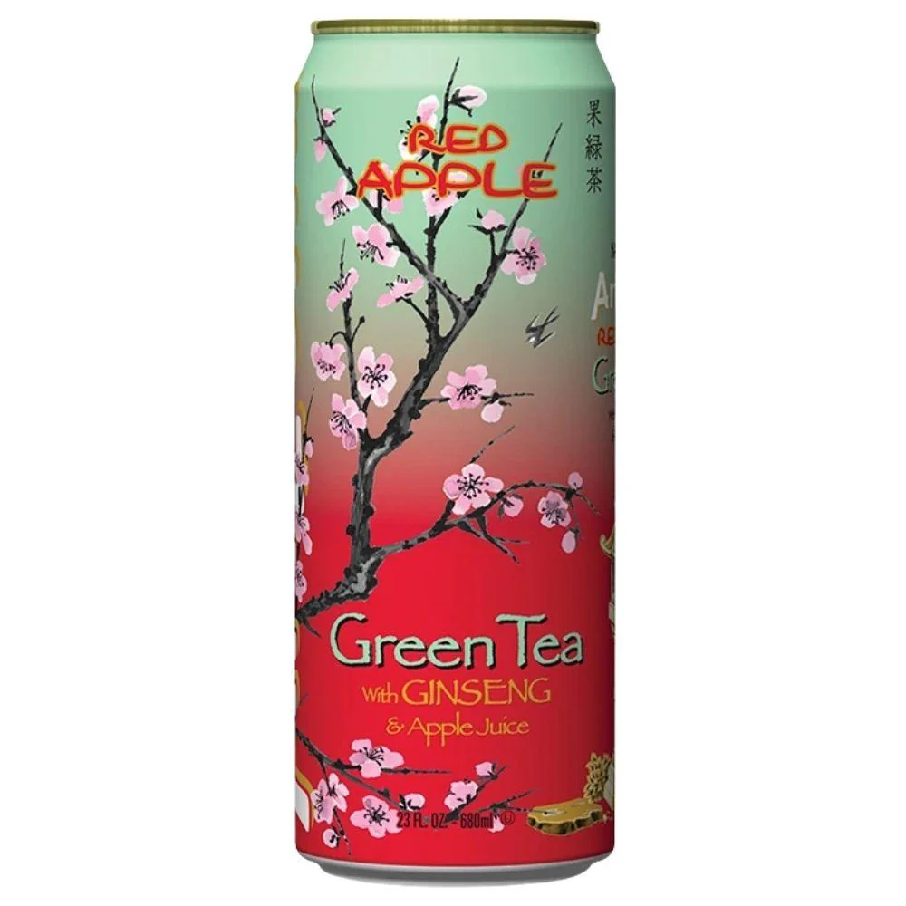Arizona Red Apple Green Tea, tè verde alla mela rossa da 650ml