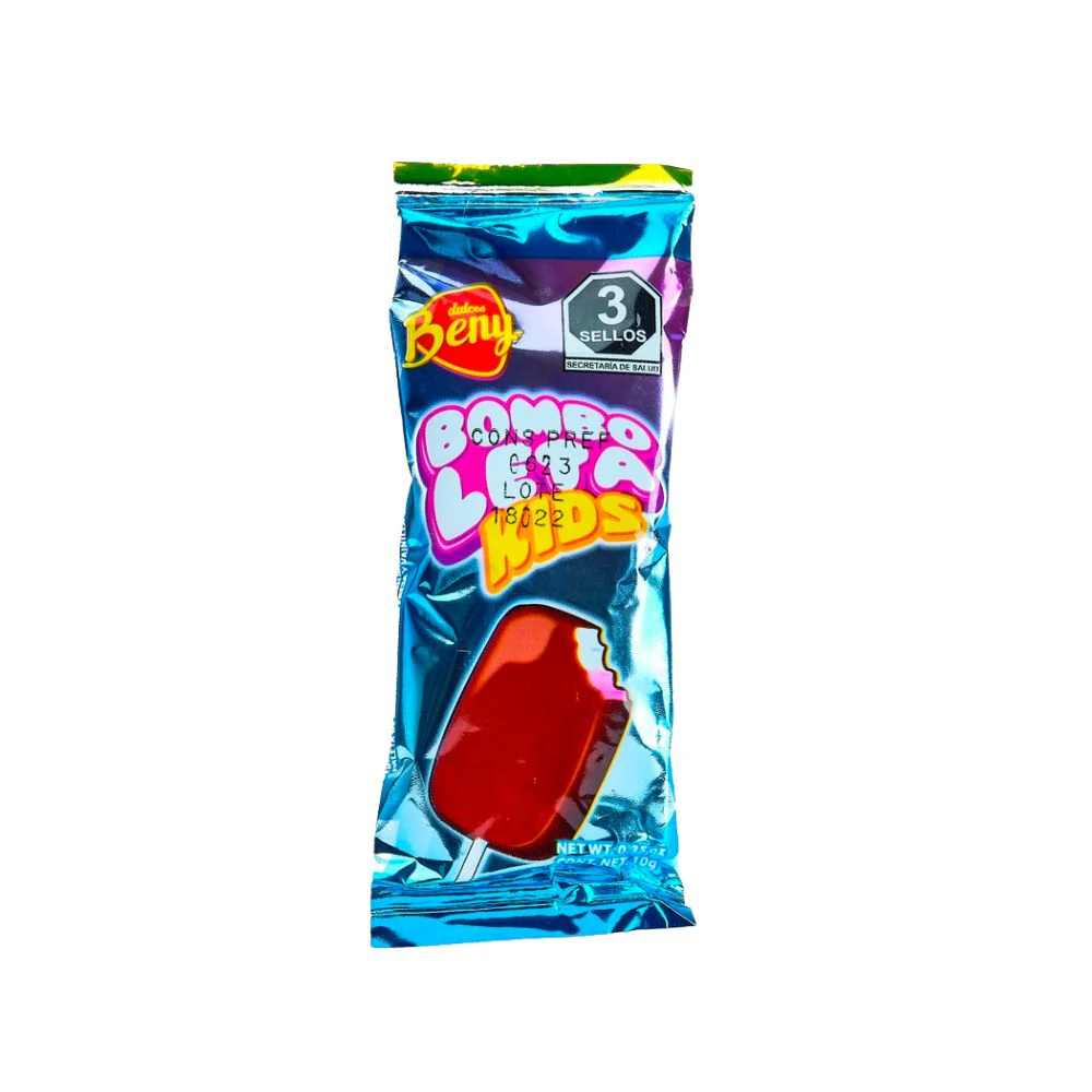 Beny Bomboleta Kids, marshmallow ricoperto di glassa al cioccolato da 10g