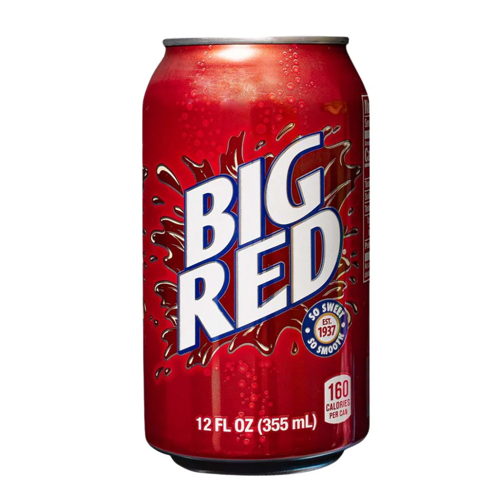 Big Red, soda effervescente e frizzante da 355ml