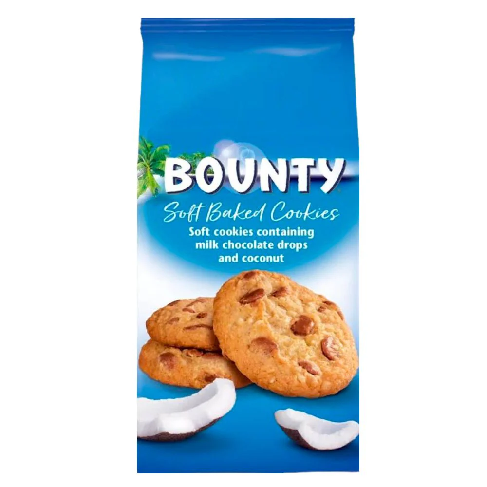 Bounty Soft Baked Cookies, biscotti al cocco da 180g