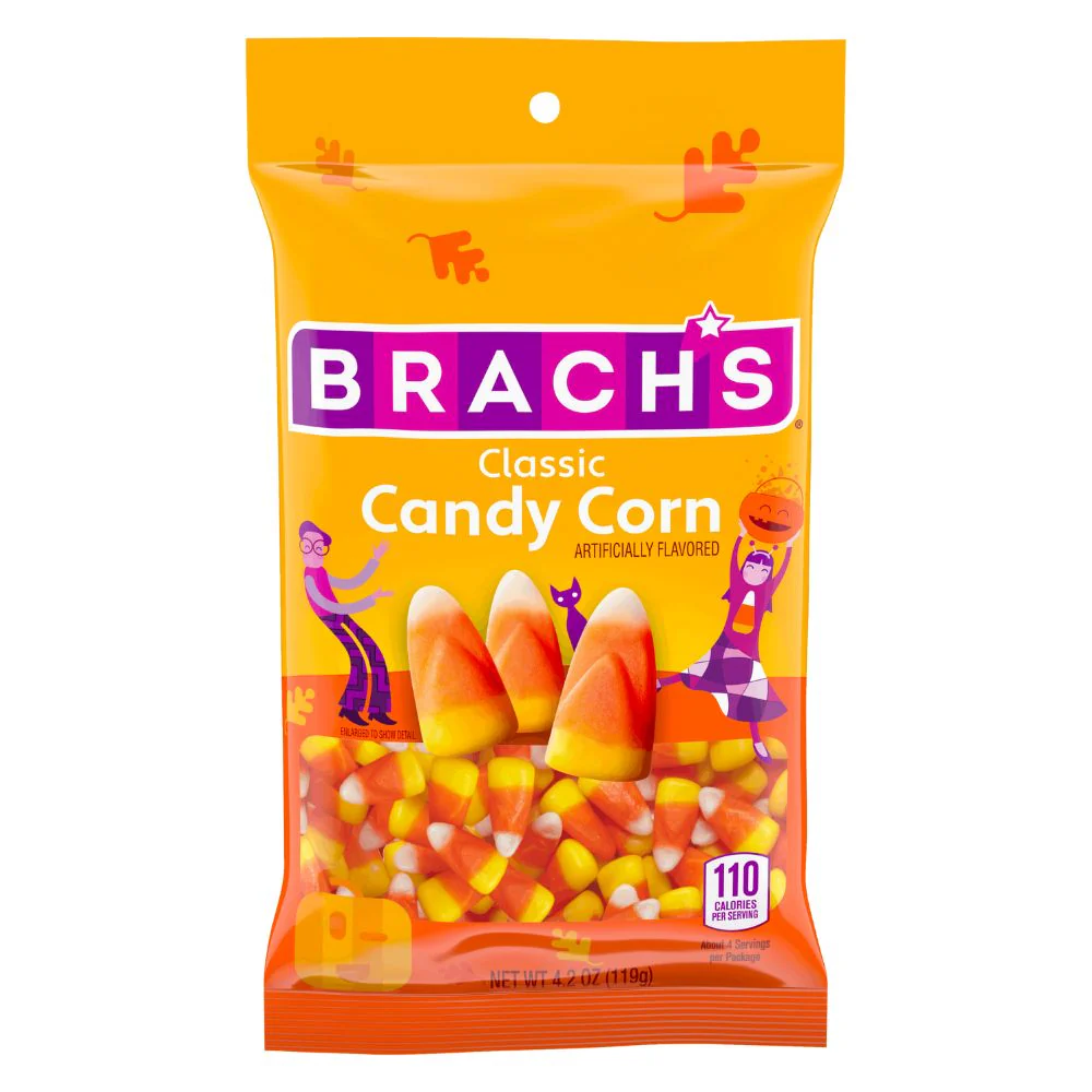 Brach's Classic Candy Corn Halloween, caramelle al miele da 119g