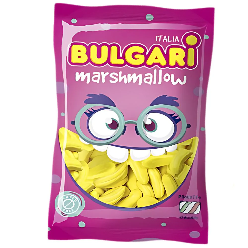 Marshmallow Mini Banane, marshmallow dalla forma di banane da 900g