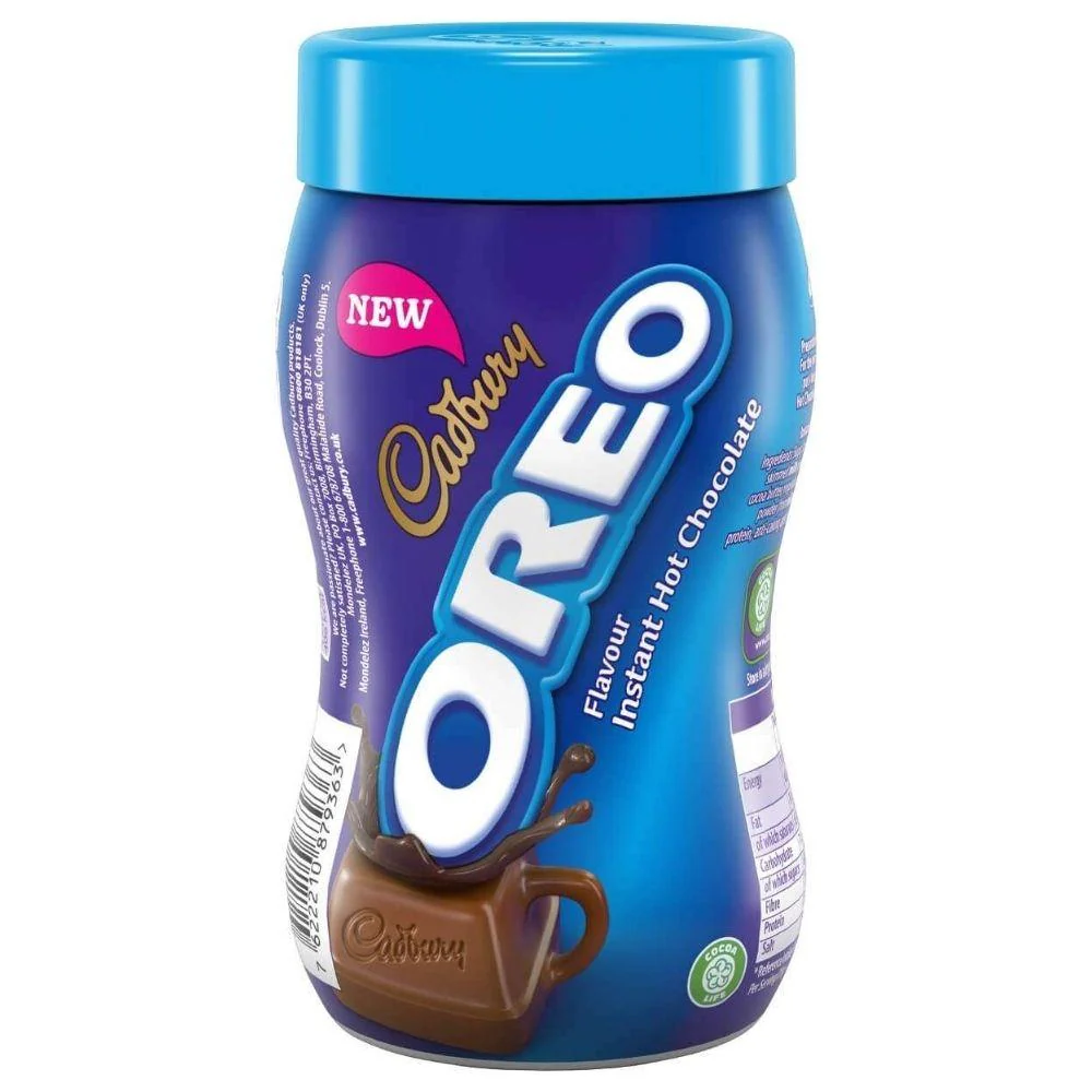 Cadbury Oreo Instant Chocolate, preparato istantaneo per cioccolata calda da 260g