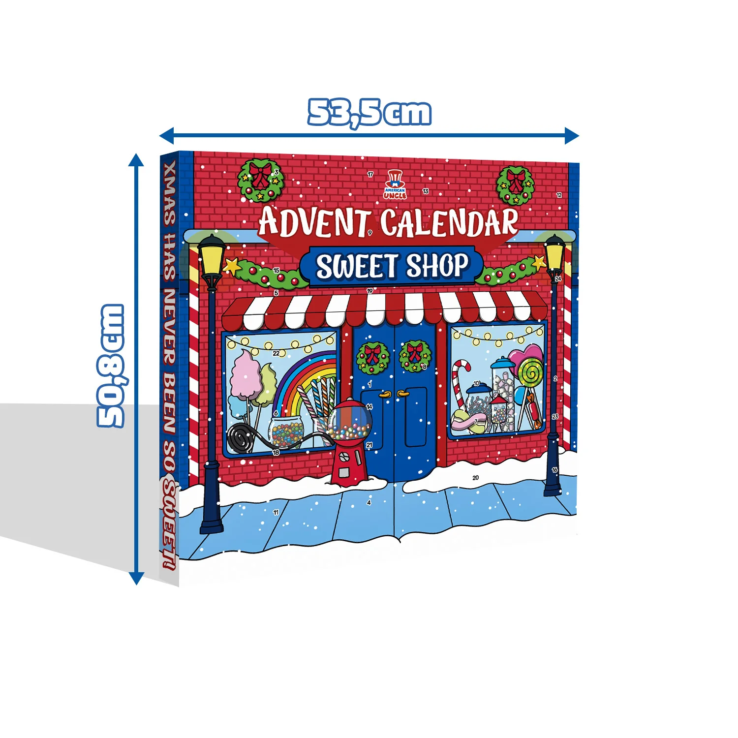 Sweet Shop, Calendario dell’Avvento da 24 snack dolci e caramelle da tutto il mondo - Image 3