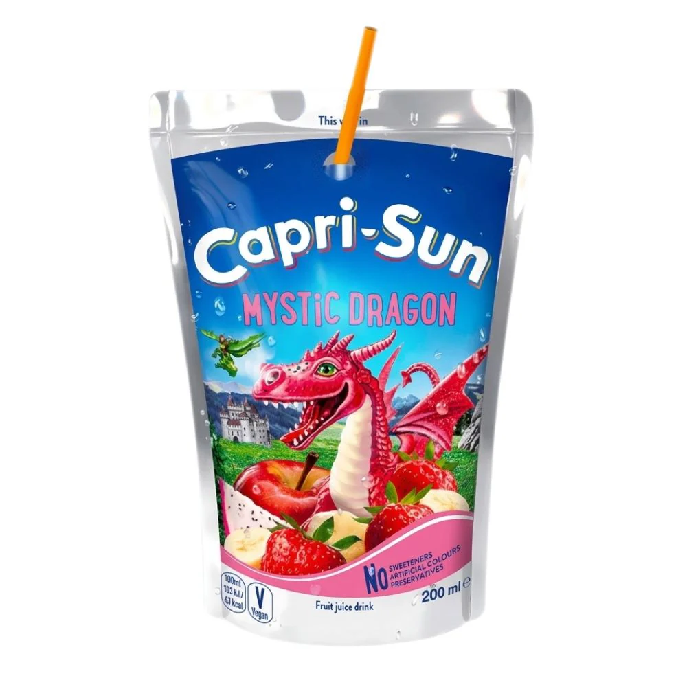 Capri Sun Mystic Dragon, bevanda alla frutta da 200ml