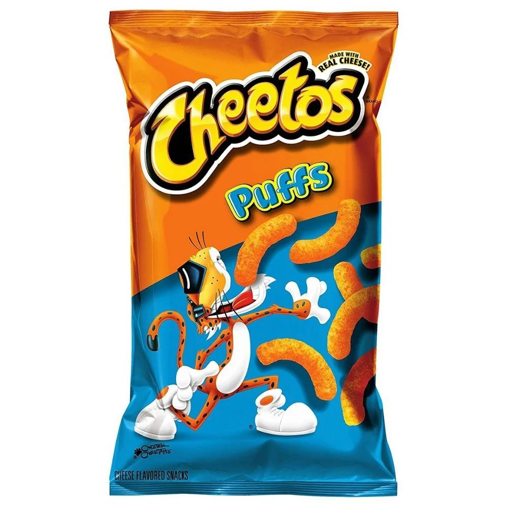 Cheetos Puffs, cornetti al formaggio da 255g