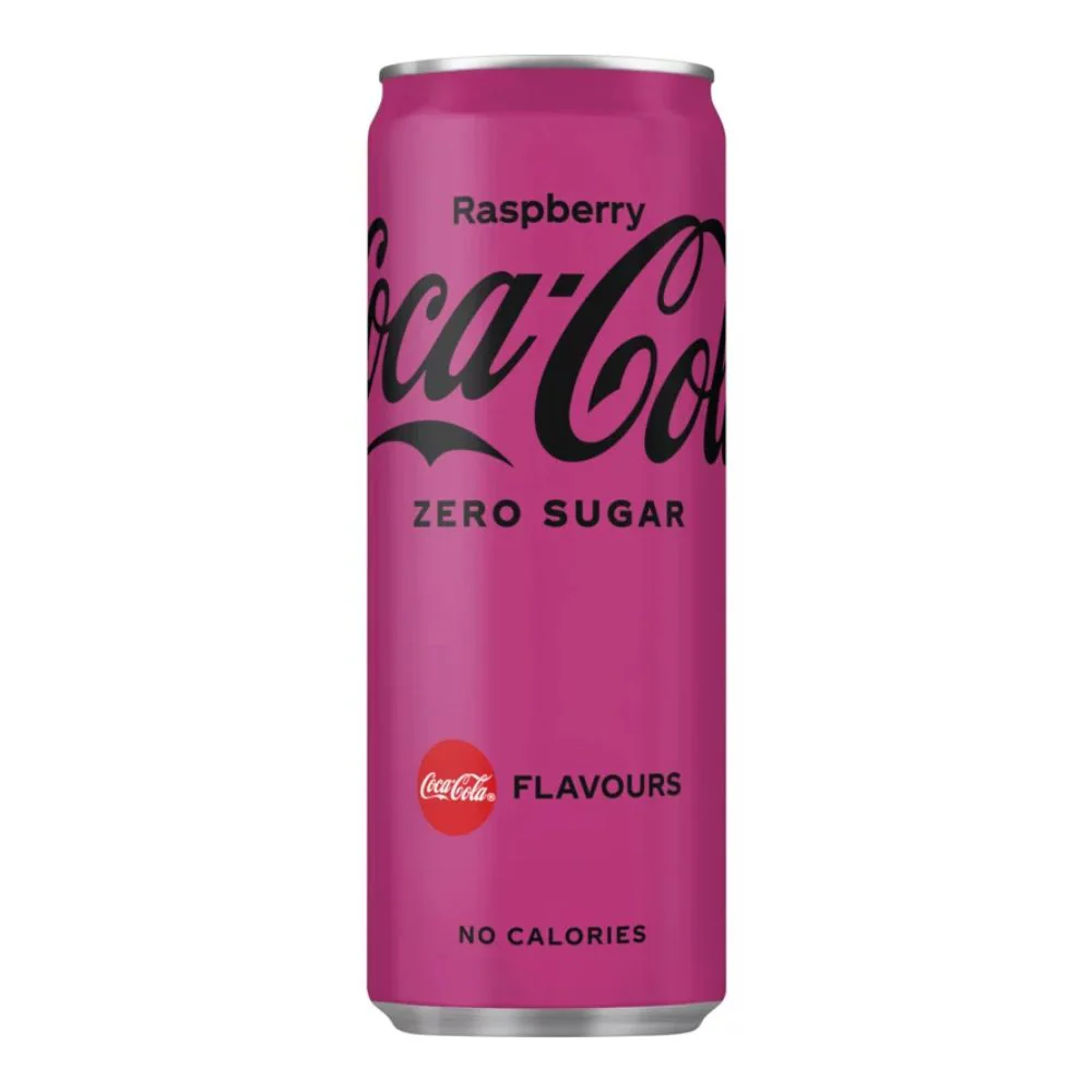Coca Cola Zero Sugar Raspberry, Coca Cola al lampone da 250ml