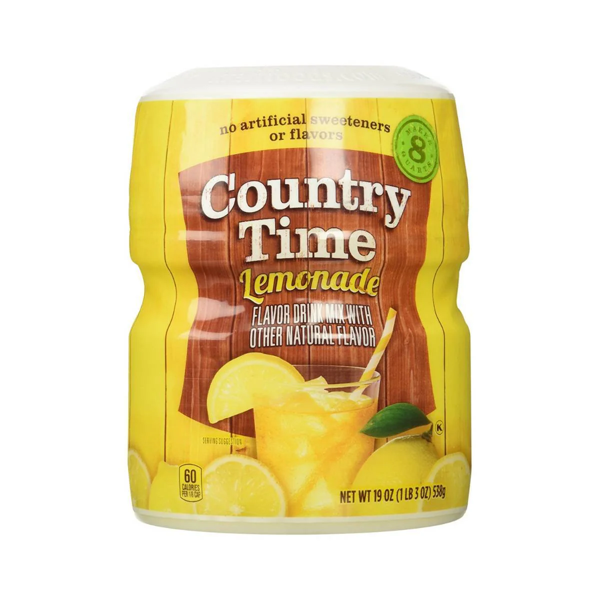 Country Time Lemonade, preparato in polvere per bevande al limone da 538g