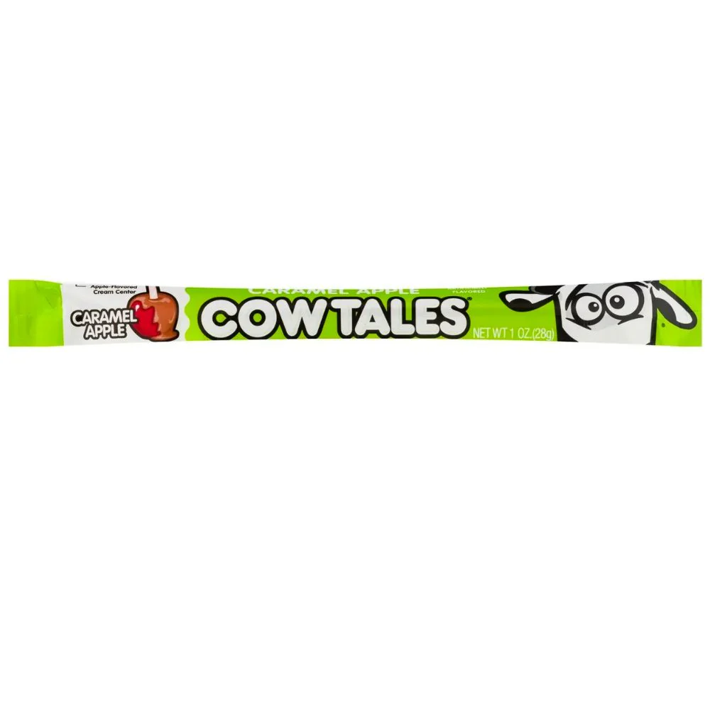 Cow Tales Caramel Apple, caramella alla mela caramellata da 28g