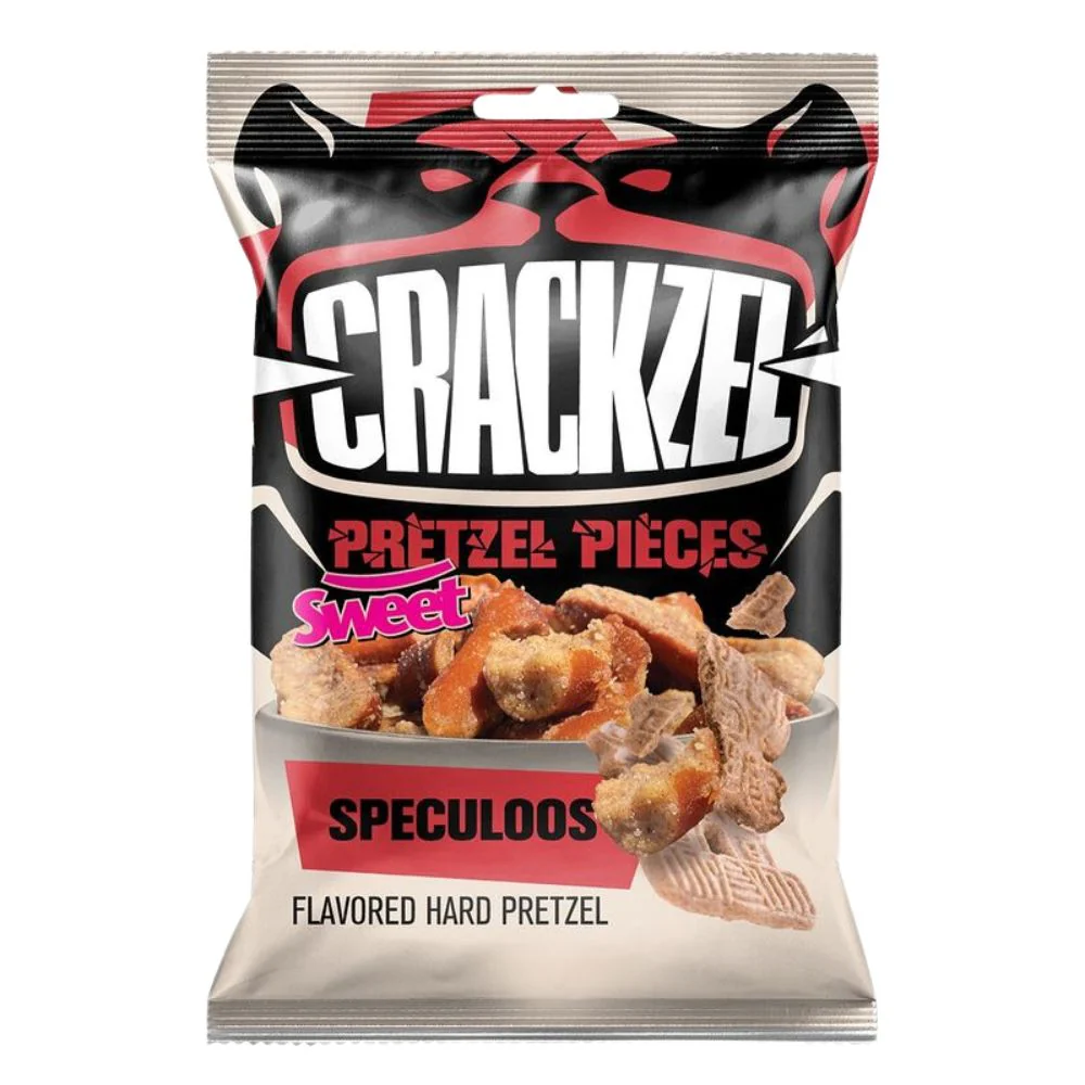 Crackzel Speculoos, pretzel al gusto di speculoos da 85g
