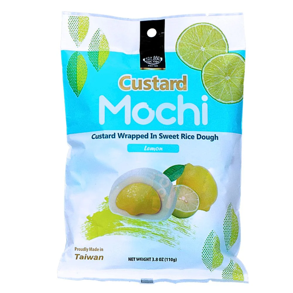 Royal Family Custard Mochi, mochi ripieni di crema pasticcera da 110g