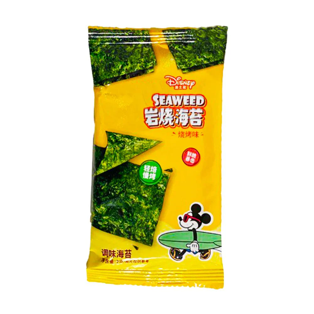 Disney Seaweed BBQ, alghe per sushi al barbecue da 2g