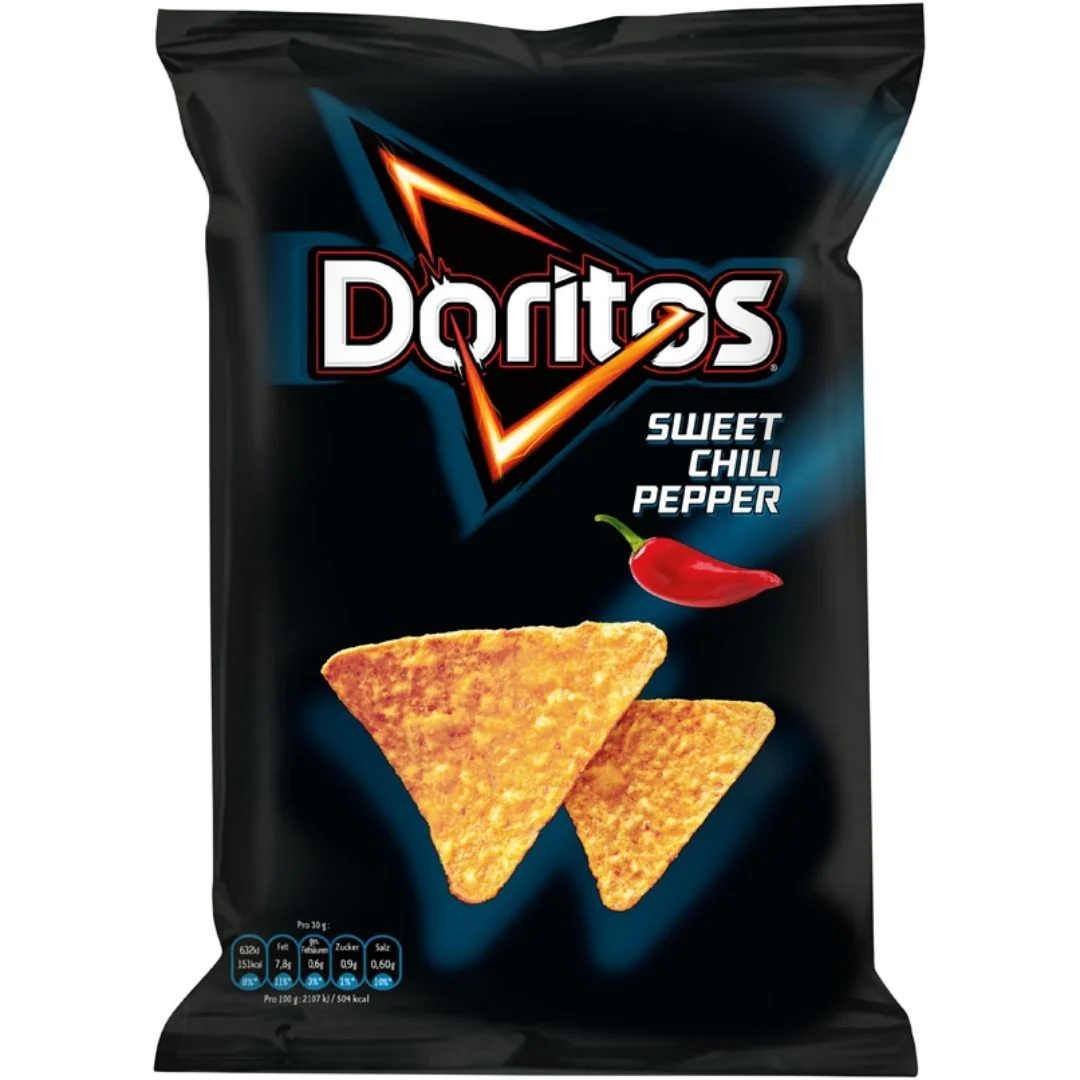 Doritos Sweet Chilli Pepper, nachos piccanti da 125g