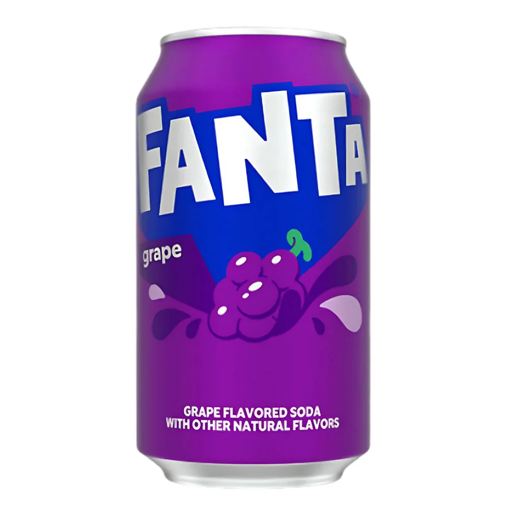 Fanta Grape, bevanda all'uva da 355ml