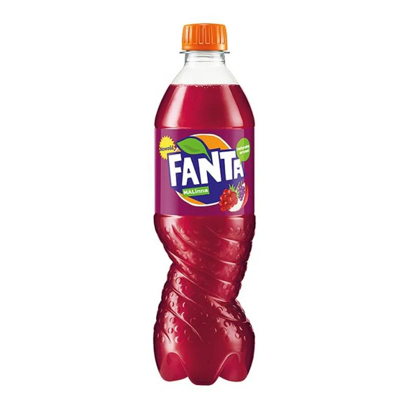 Fanta Malinna, bevanda alla bacca selvatica da 500ml
