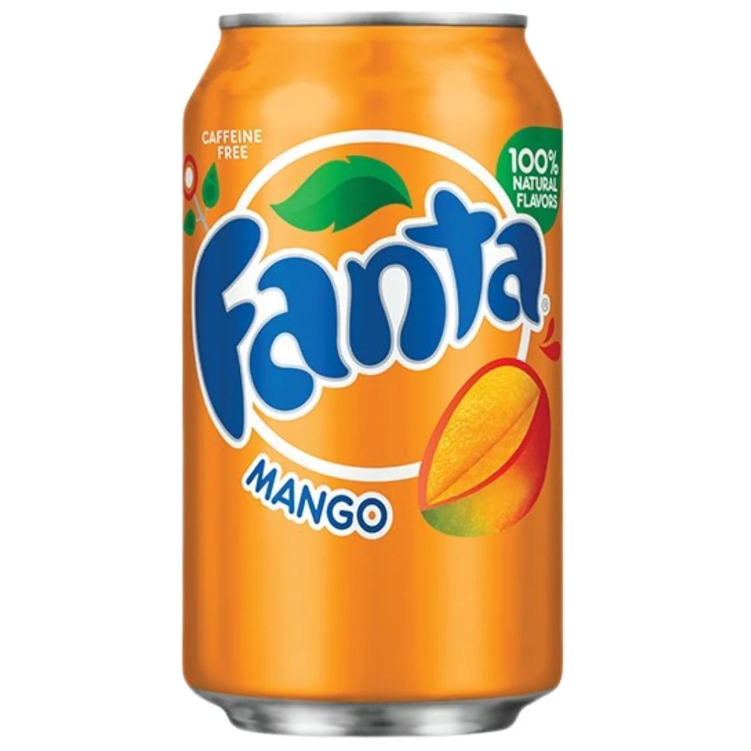 Fanta Mango, bevanda al mango da 355 ml