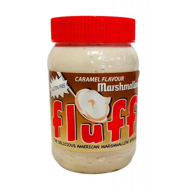 Fluff Caramel Marshmallow, crema spalmabile a caramello e marshmallow da 213g