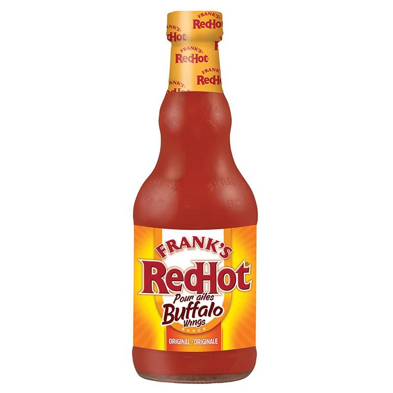 Frank's Red Hot Buffalo Wings, salsa piccante al peperoncino di Cayenna da 148 ml