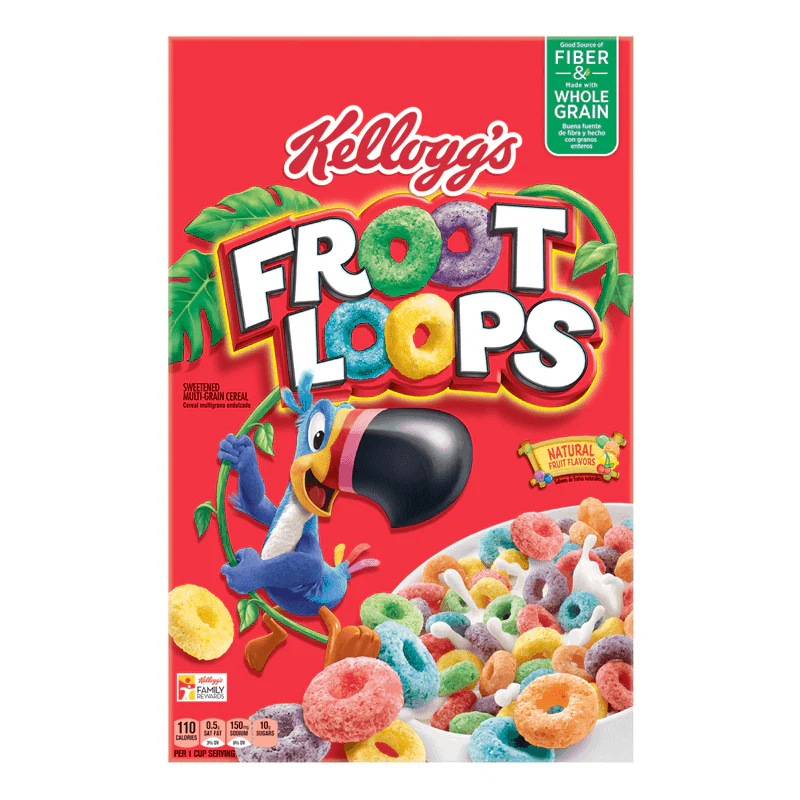 Kellogg's Froot Loops Big Pack, cereali alla frutta nel formato maxi