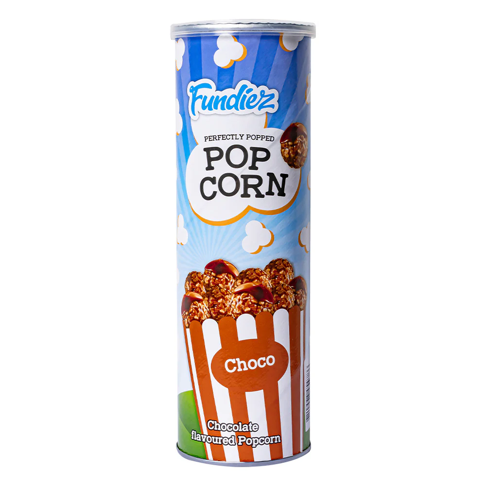 Fundiez Popcorn Milk Choco, popcorn al cioccolato da 70g