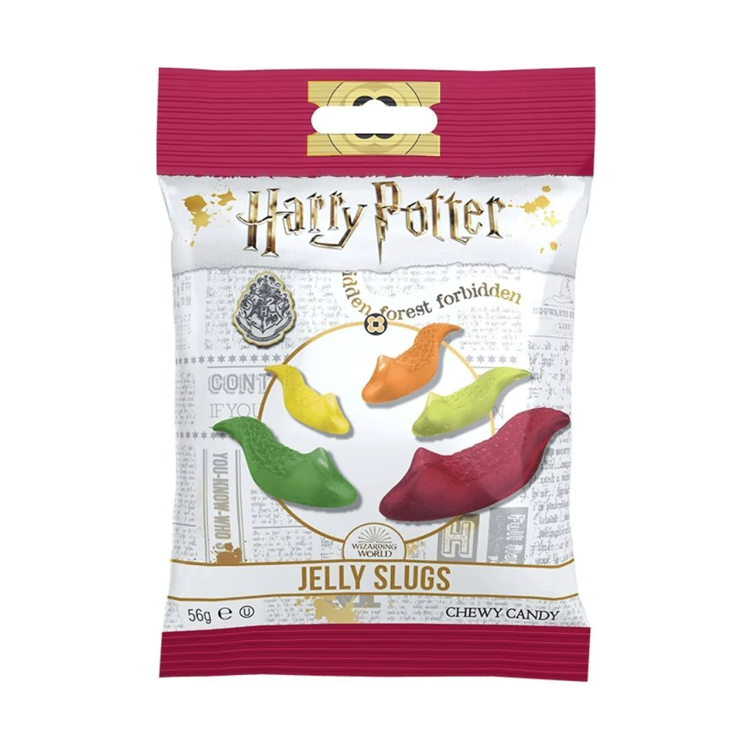 Harry Potter Jelly Slugs, caramelle gelatinose alla frutta da 59g