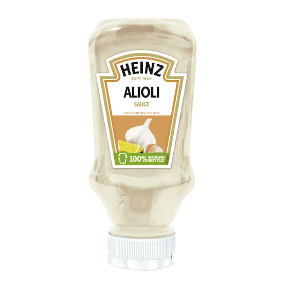 Heinz Alioli Sauce, salsa con aglio e limone da 215g
