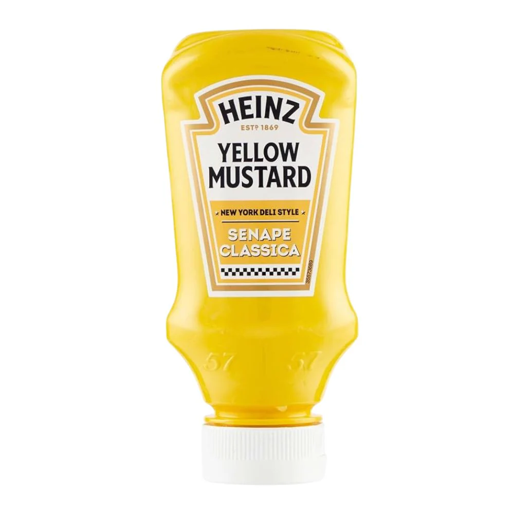 Heinz Yellow Mustard, senape da 240g