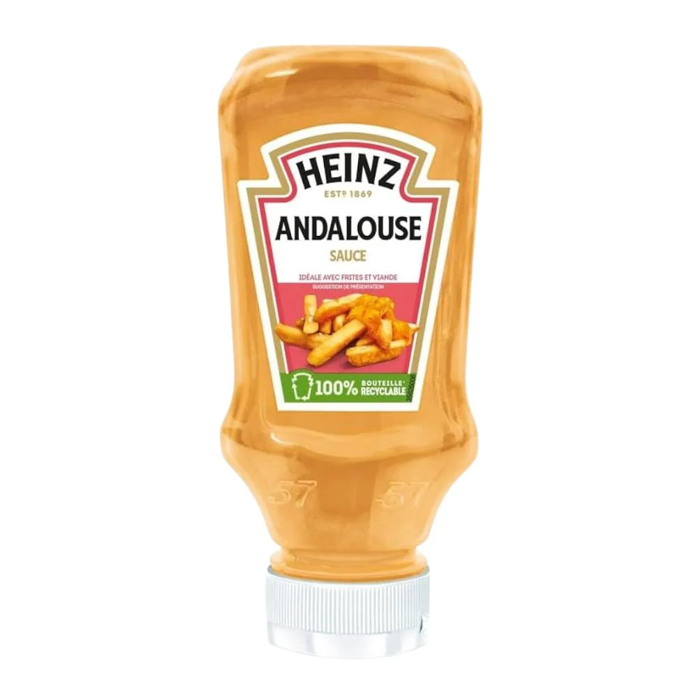 Heinz Andalouse Sauce, salsa con pomodoro e pepe di cayenna da 220g