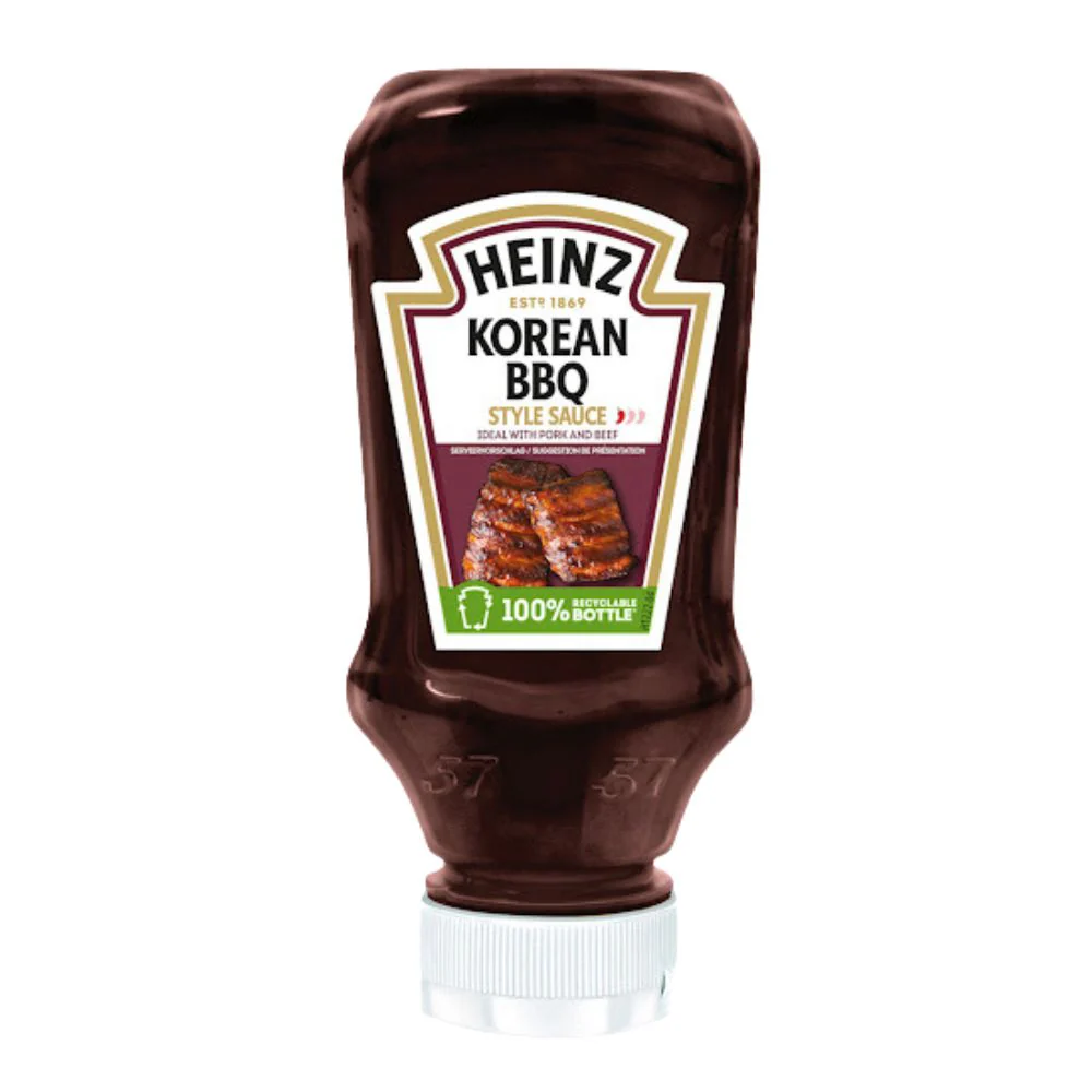 Heinz Corean Barbecue Sauce, salsa barbecue con soia e peperoncino da 265g