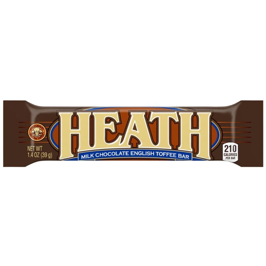Hershey's Heath, barretta al cioccolato e caramello da 39g
