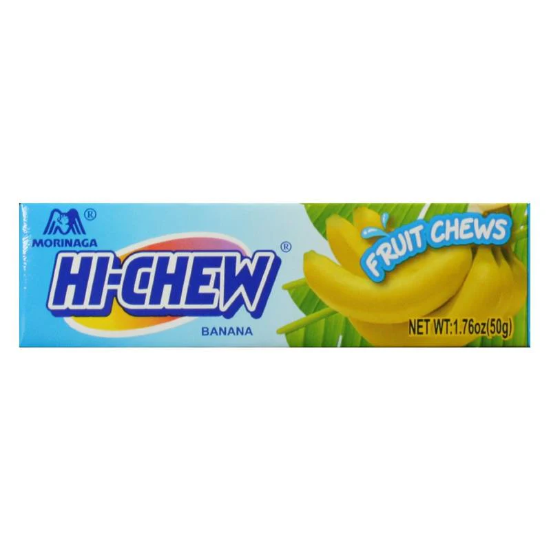 Hi-Chew Banana, chewing gum alla banana da 50g