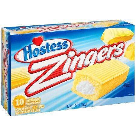 Hostess Zingers, merendine alla vaniglia nel formato da 10 pezzi
