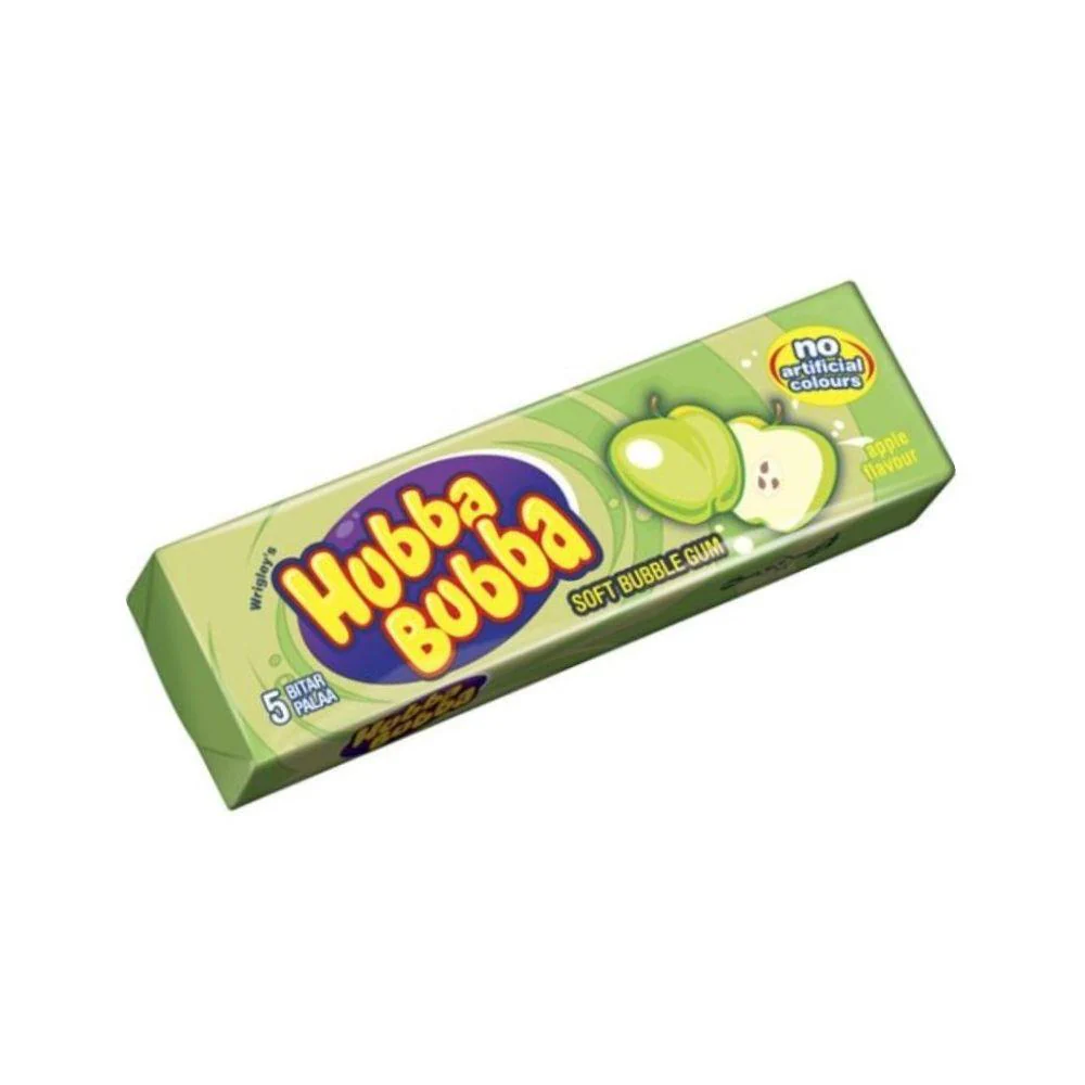 Hubba Bubba Apple, chewing gum alla mela da 35g