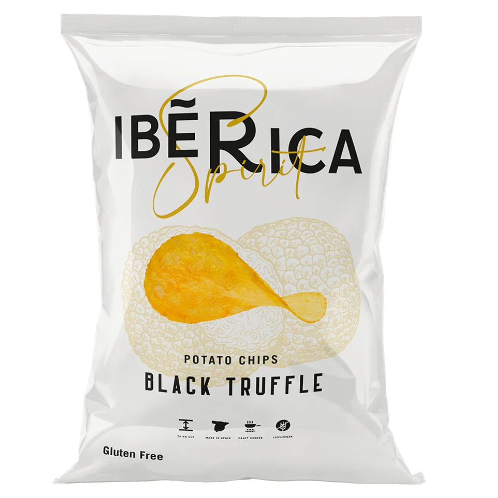 Iberica Chips Trufa, patatine al gusto di tartufo nero 42.5g
