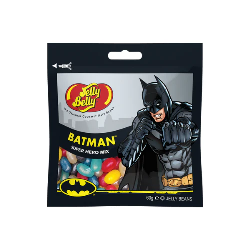 Jelly Belly Super Hero Mix Batman, caramelle alla frutta da 60g