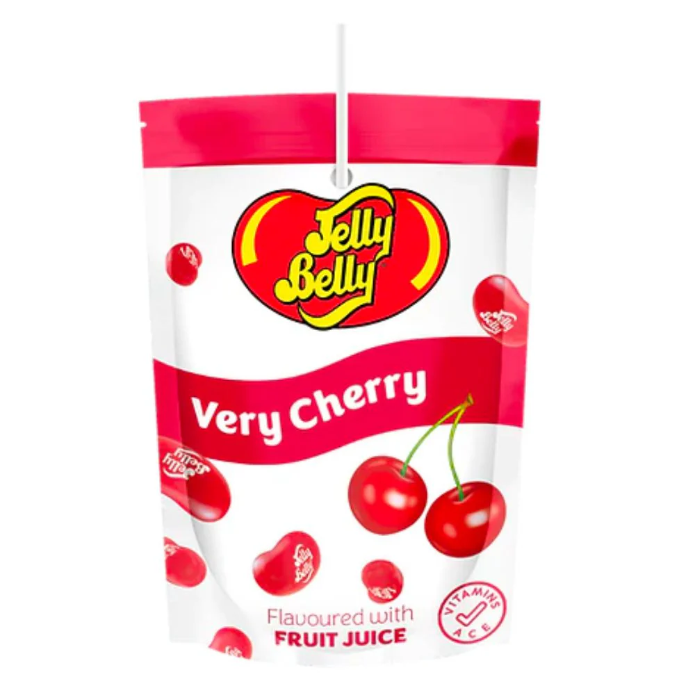 Jelly belly Very Cherry, succo di frutta al gusto di ciliegia da 200ml