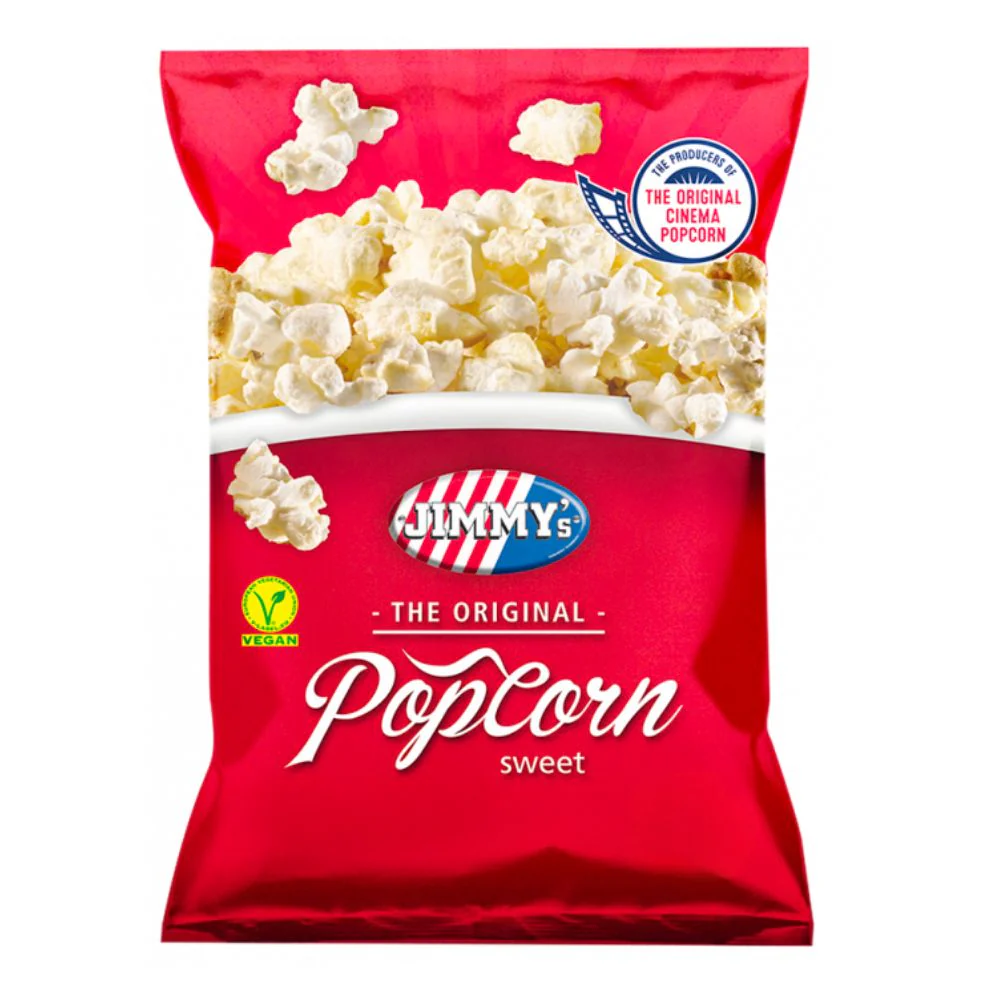 Jimmy's Popcorn Original Sweet, popcorn dolci da 100g