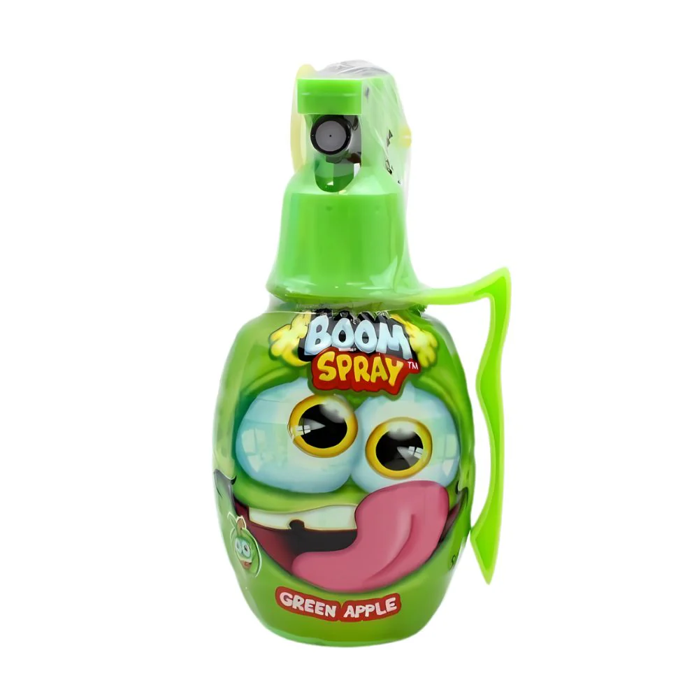 Johny Bee Green Apple Boom Spray, caramella spray al gusto di mela verde da 50ml