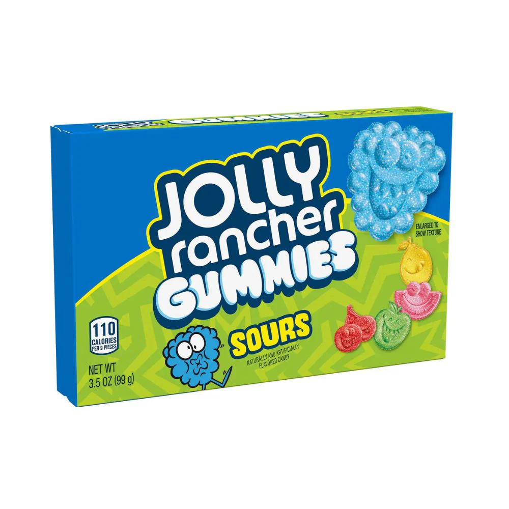 Jolly Rancher Gummies Sour Flavors, gomme aspre alla frutta da 99g