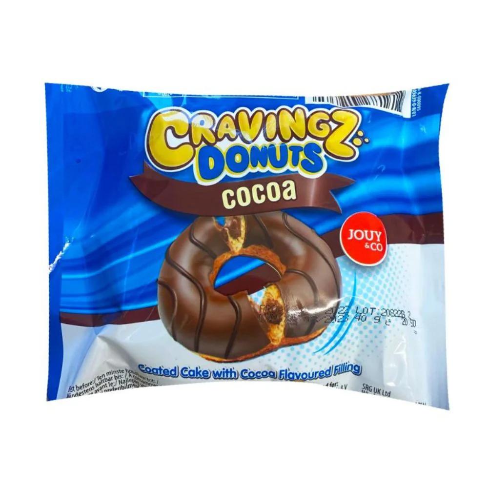 Jouy&Co Cravingz Donuts Cocoa, ciambella al cioccolato da 35g