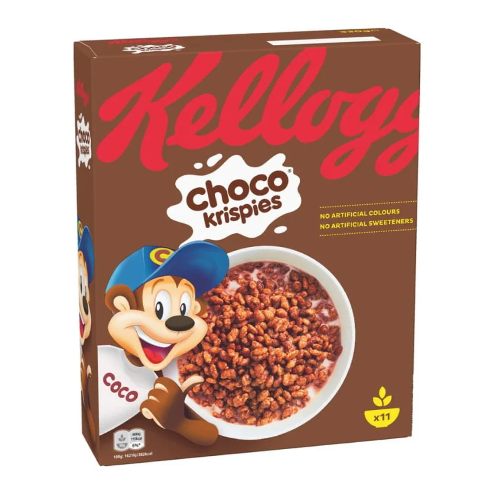 Kellogg's Risetti, riso soffiato al cioccolato da 330g