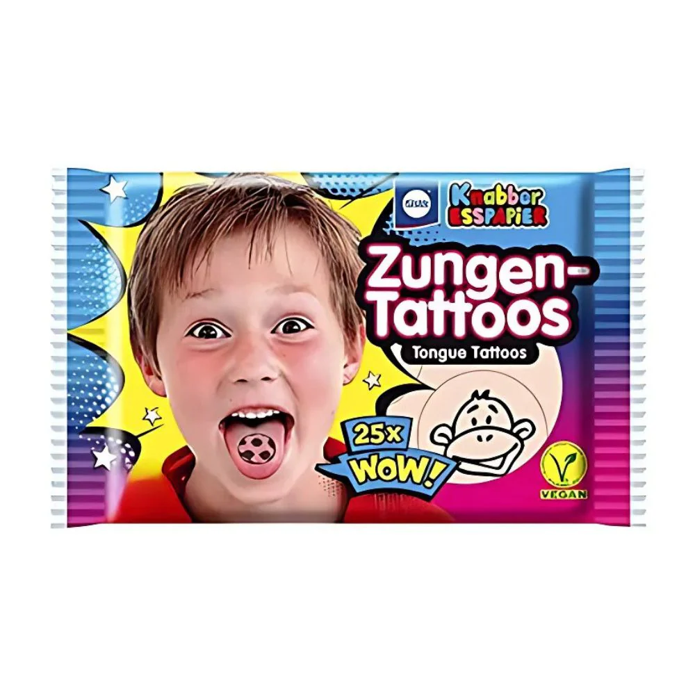 Kuchle Tongue Tattoos, cialde con tatuaggi per la lingua da 11g