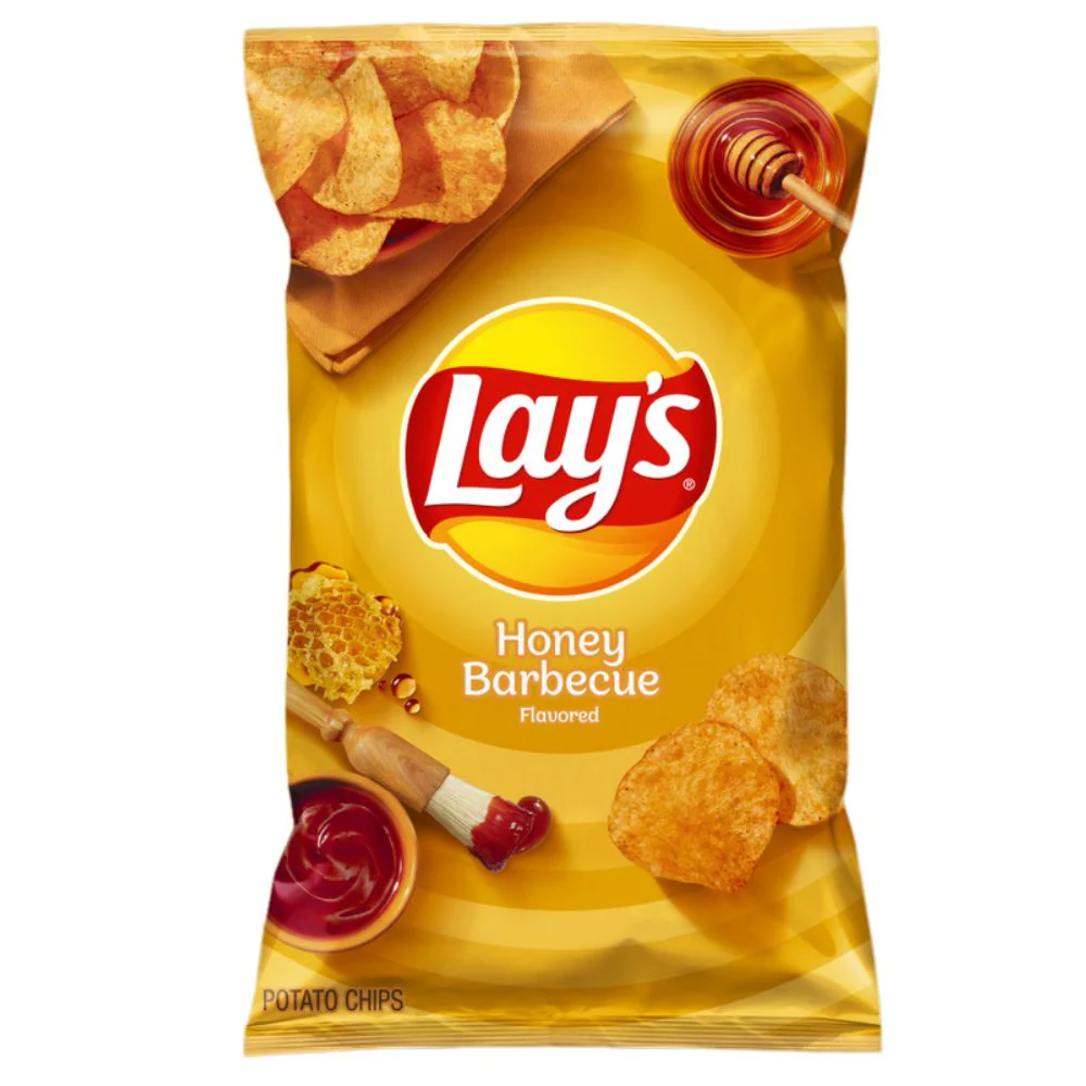 Lay's Honey Barbecue, patatine al gusto di miele e barbecue da 184g