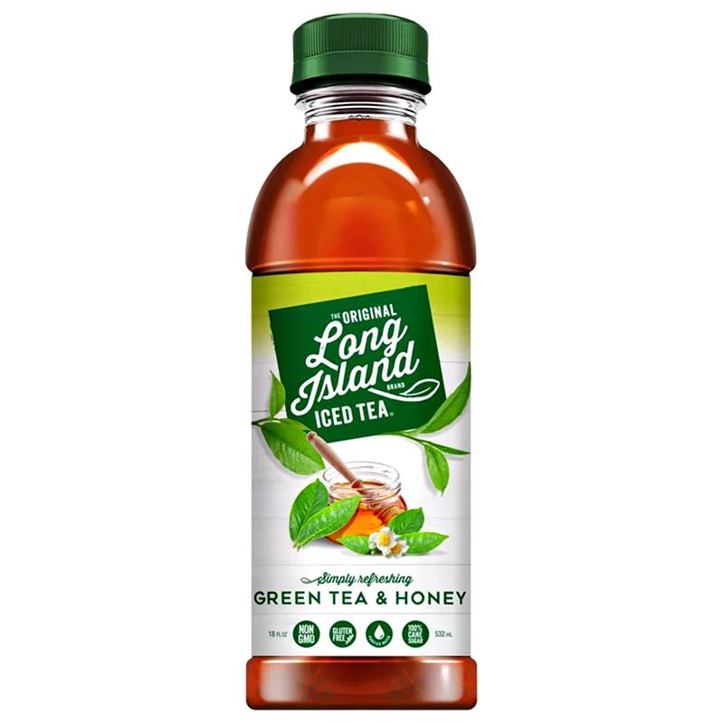 Long Island Iced Tea Green Tea and Honey, tè verde da 532 ml