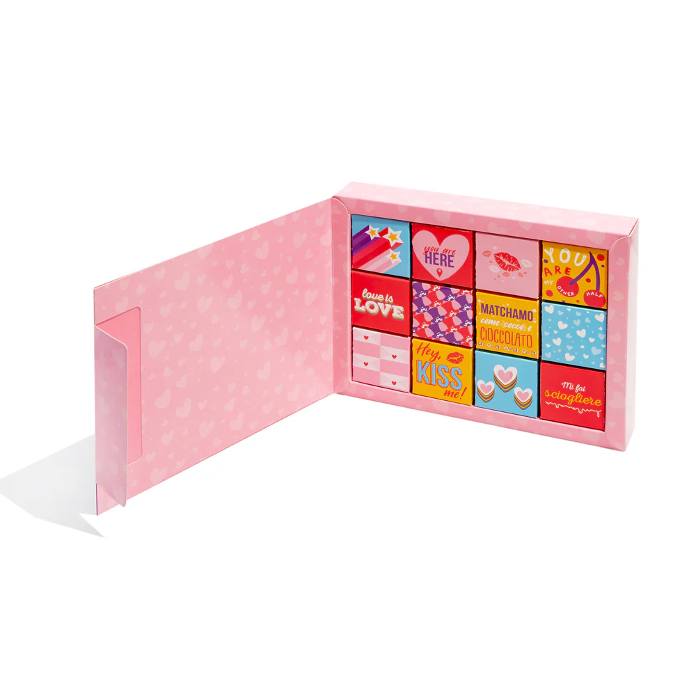 Love Bites Box, confezione da 12 scatoline di cioccolatini e caramelle - Image 3