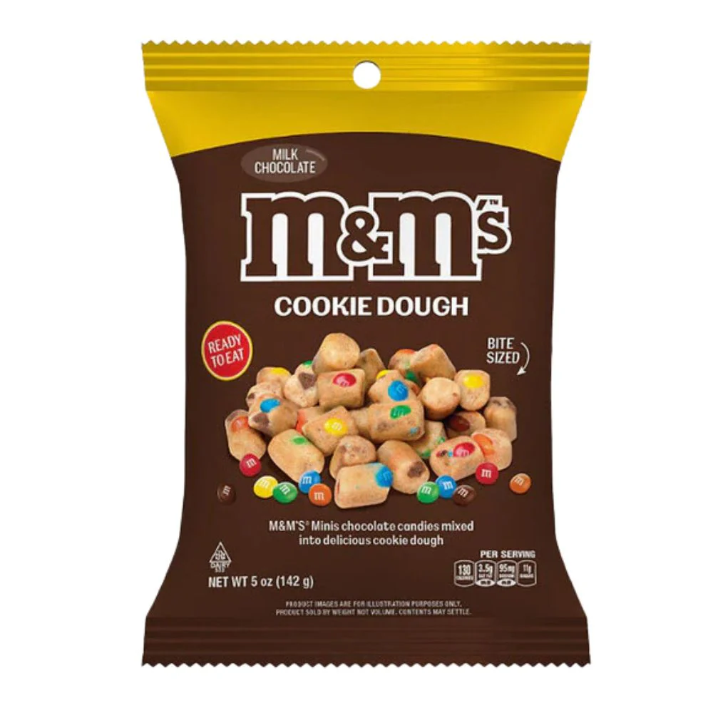M&M's Cookie Dough Bite Size, biscotti con M&M's da 142g