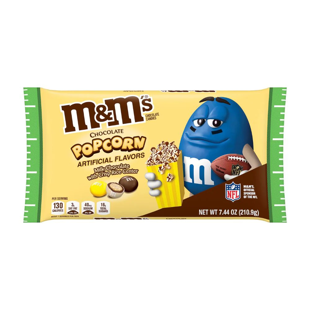 M&M's Popcorn, m&m's al popcorn da 210.9g